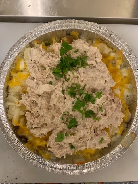 Tuna-Topper Baked Potato
